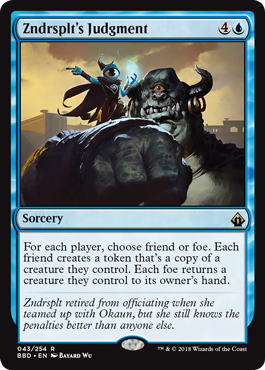Zndrsplt's Judgment (Battlebond) Light Play Foil