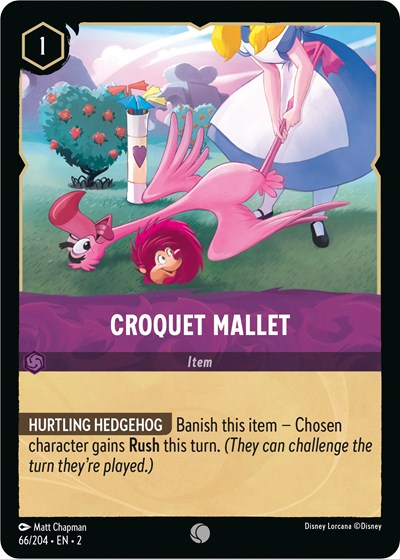 Croquet Mallet (Rise of the Floodborn) Near Mint Cold Foil