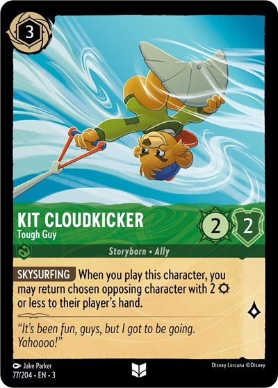 Kit Cloudkicker - Tough Guy (Into the Inklands) Near Mint Cold Foil