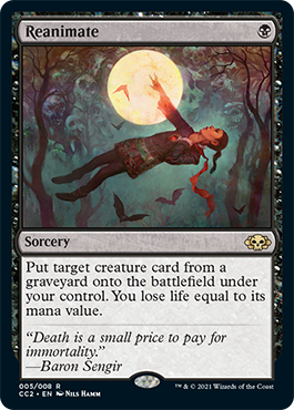 Reanimate (Commander Collection: Black) Medium Play