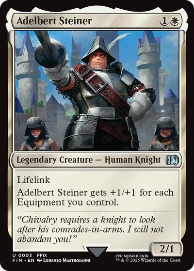 Adelbert Steiner (Universes Beyond: FINAL FANTASY) Near Mint Foil