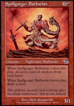 Spellgorger Barbarian (Judgment) Light Play