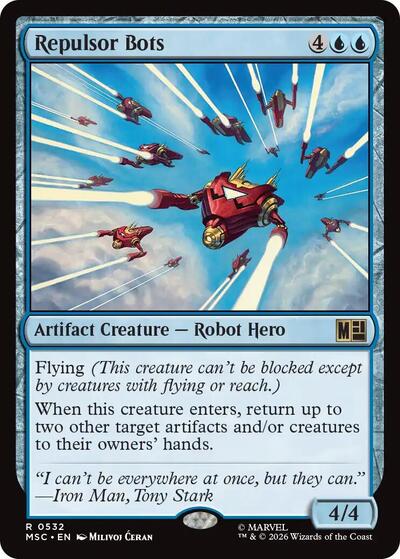Repulsor Bots (Commander: Marvel Super Heroes) Near Mint