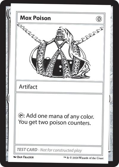 Mox Poison (Mystery Booster 2 Playtest Cards) Near Mint