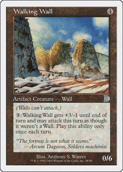 Walking Wall (Promos: Deckmasters Garfield vs Finkel) Medium Play