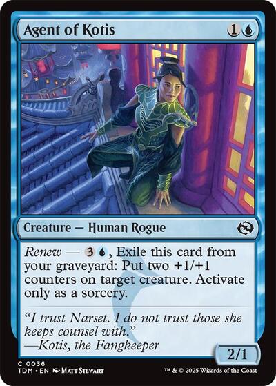 Agent of Kotis (Tarkir: Dragonstorm) Near Mint Foil
