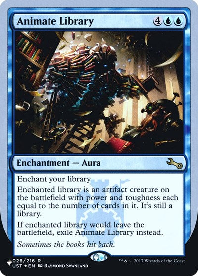 Animate Library (The List) Near Mint Foil