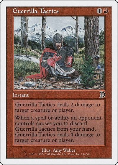 Guerrilla Tactics (Promos: Deckmasters Garfield vs Finkel) Near Mint