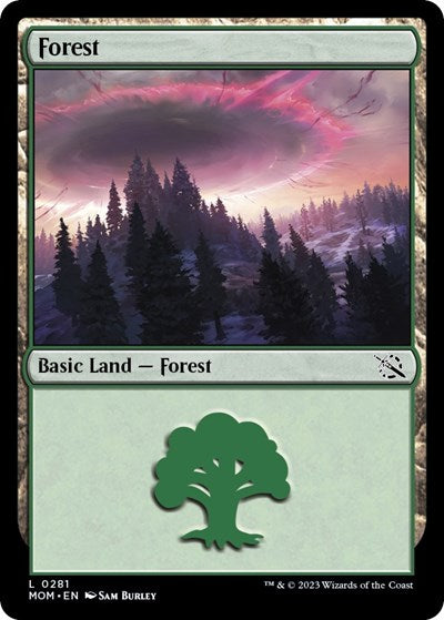 Forest (0281) (March of the Machine) Light Play Foil
