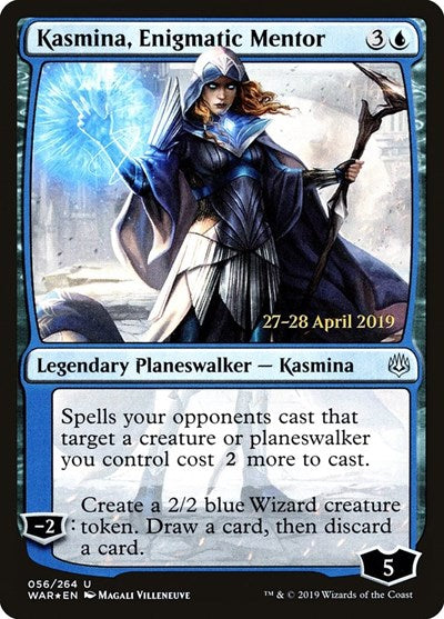 Kasmina, Enigmatic Mentor (Promos: Prerelease Cards) Light Play Foil