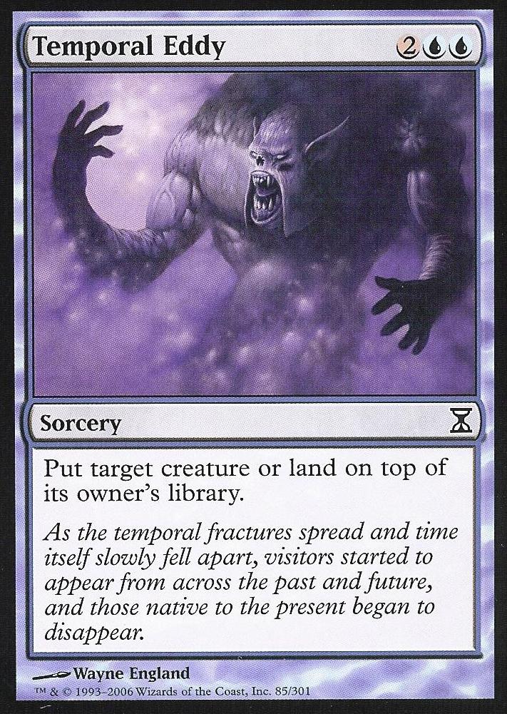 Temporal Eddy (Time Spiral) Light Play