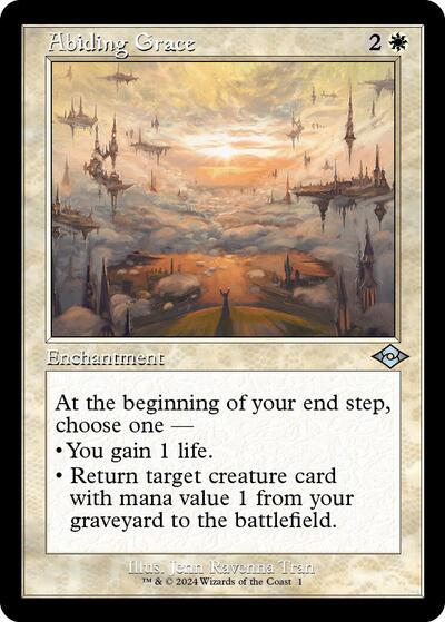 Abiding Grace (Retro Frame) (Modern Horizons 2) Near Mint Foil
