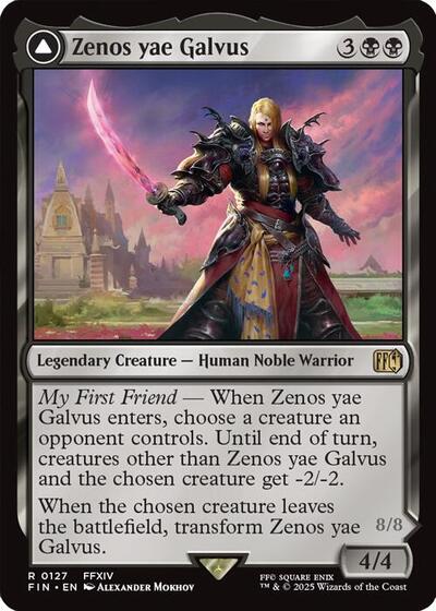 Zenos Yae Galvus (Universes Beyond: FINAL FANTASY) Near Mint Foil