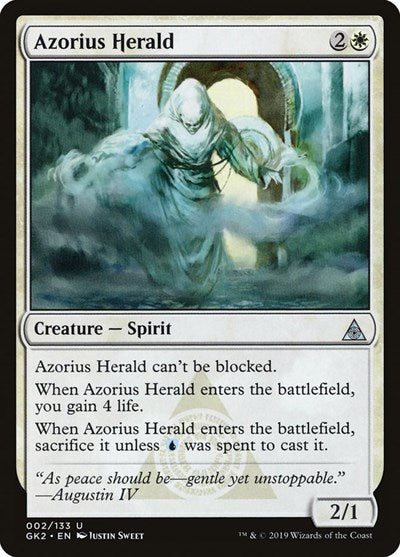 Azorius Herald (Ravnica Allegiance: Guild Kits) Light Play