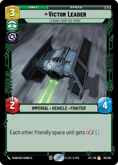 Victor Leader Leading from the Front (Jump to Lightspeed) Near Mint