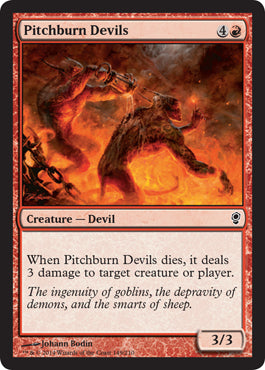 Pitchburn Devils (Conspiracy) Light Play Foil