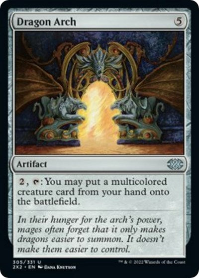 Dragon Arch (Double Masters 2022) Medium Play Foil