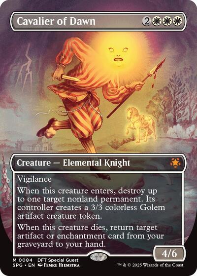 Cavalier of Dawn (Borderless) (Special Guests) Near Mint