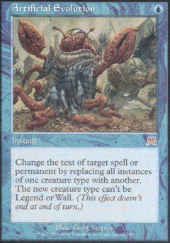 Artificial Evolution (Onslaught) Medium Play Foil