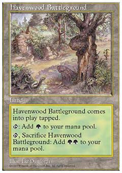 Havenwood Battleground (5th Edition) Medium Play