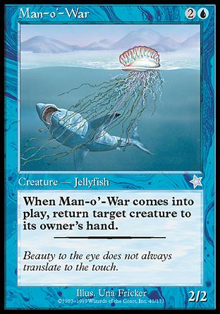 Man-o'-War (Starter 1999) Damaged / Poor
