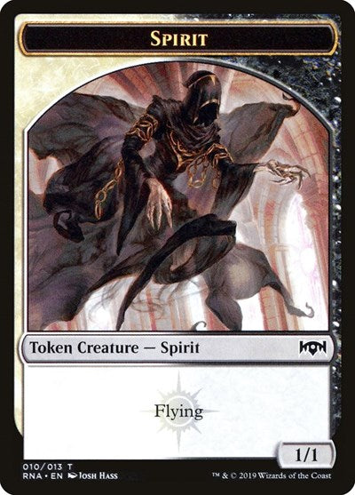 Spirit Token (Ravnica Allegiance) Light Play