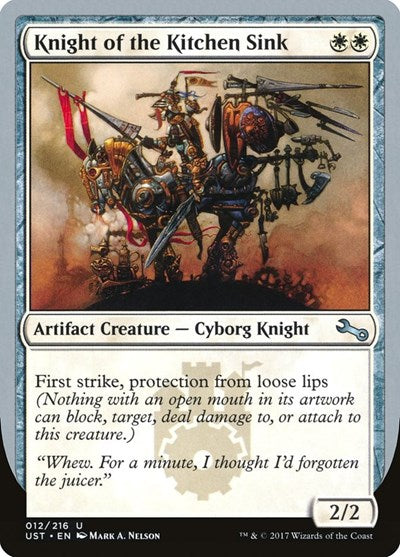 Knight of the Kitchen Sink (C) (Unstable) Near Mint
