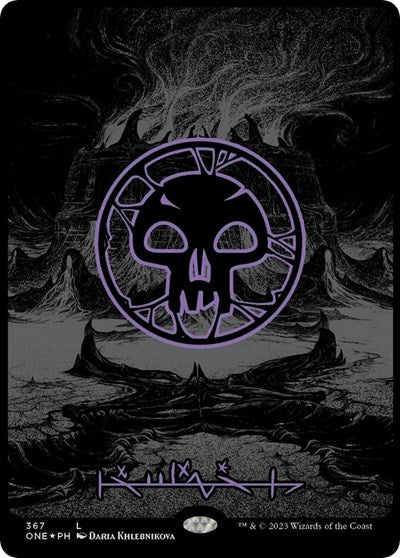 Swamp  Phyrexian    Full Art  Oil Slick Raised Foil|5|0|0.00