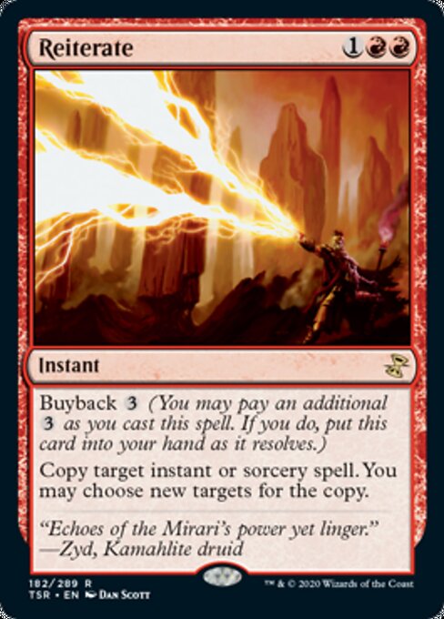 Reiterate (Time Spiral Remastered) Medium Play Foil