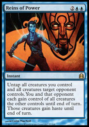 Reins of Power (Commander) Heavy Play