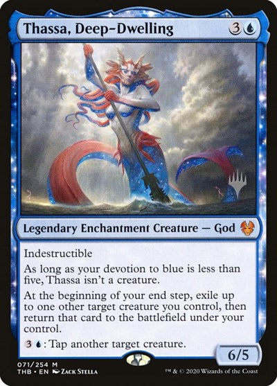 Thassa, Deep-Dwelling (Promo Pack: Theros Beyond Death) Light Play