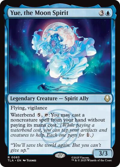 Yue, the Moon Spirit (Avatar: The Last Airbender) Near Mint Foil