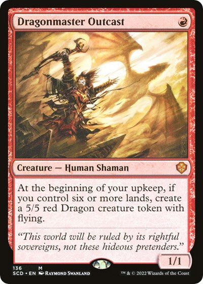 Dragonmaster Outcast (Commander 2022 Starter Decks) Near Mint