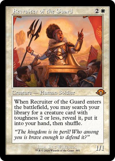 Recruiter of the Guard  Retro Frame|0|0|0.00