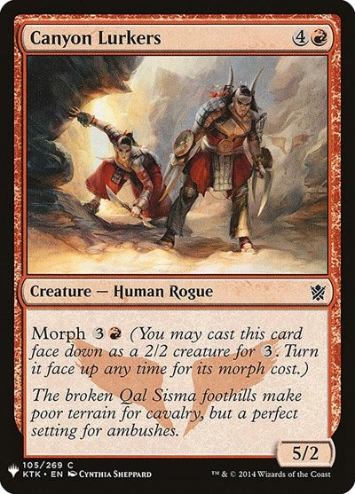 Canyon Lurkers (Mystery Booster) Near Mint