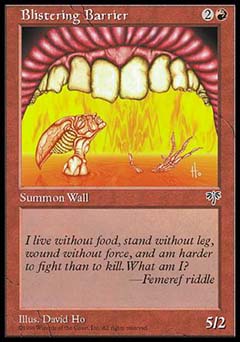 Blistering Barrier (Mirage) Medium Play