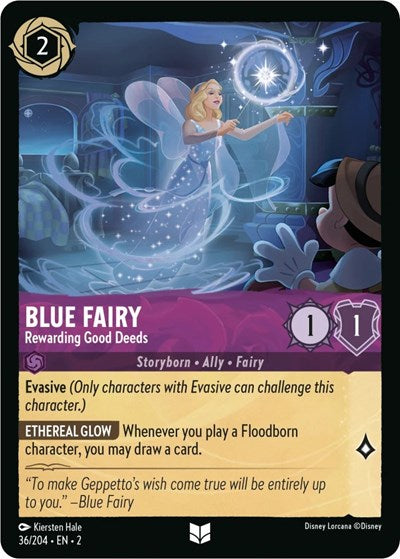 Blue Fairy - Rewarding Good Deeds (Rise of the Floodborn) Near Mint