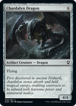 Chardalyn Dragon (Commander Legends: Battle for Baldur's Gate) Light Play