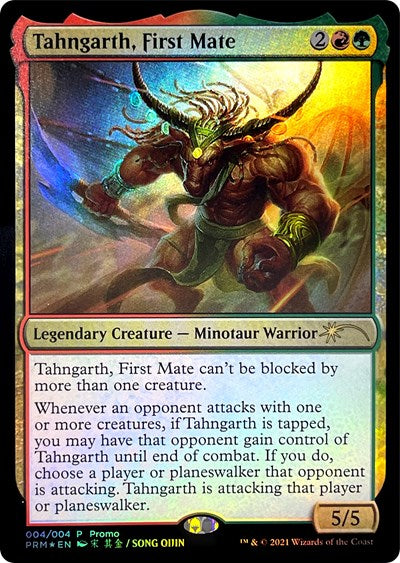 Tahngarth, First Mate (Promos: Unique and Miscellaneous) Near Mint Foil