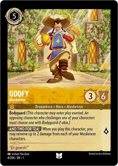 Goofy - Musketeer (The First Chapter) Near Mint