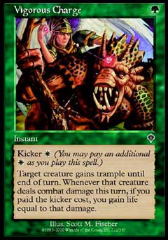 Vigorous Charge (Invasion) Heavy Play