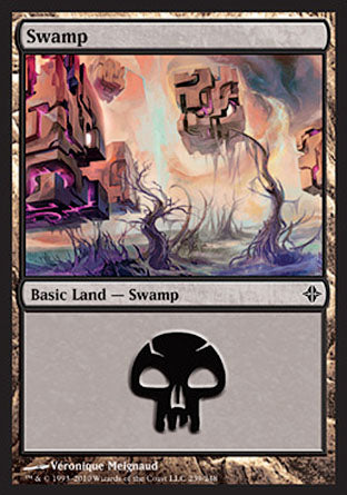 Swamp (239) (Rise of the Eldrazi) Near Mint Foil