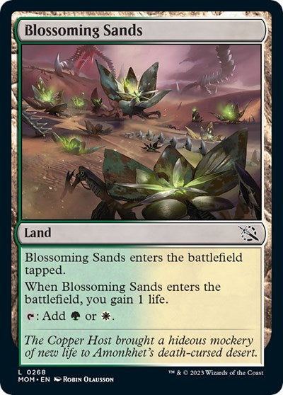 Blossoming Sands (March of the Machine) Light Play Foil