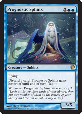 Prognostic Sphinx (Theros) Medium Play Foil