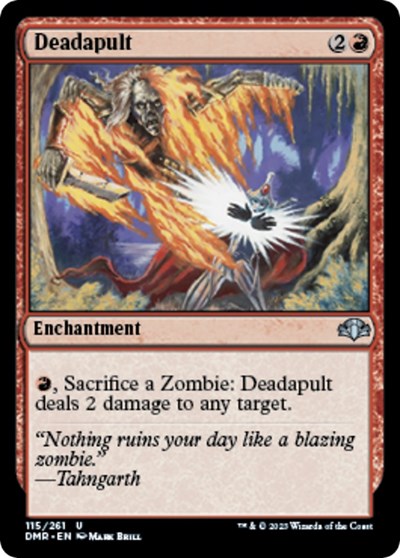 Deadapult (Dominaria Remastered) Near Mint Foil