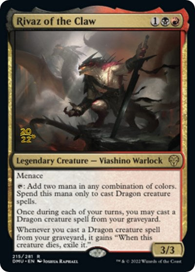 Rivaz of the Claw (Promos: Prerelease Cards) Near Mint Foil