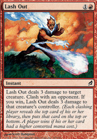 Lash Out (Lorwyn) Light Play Foil