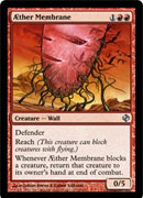 Aether Membrane (Duel Decks: Venser vs Koth) Light Play