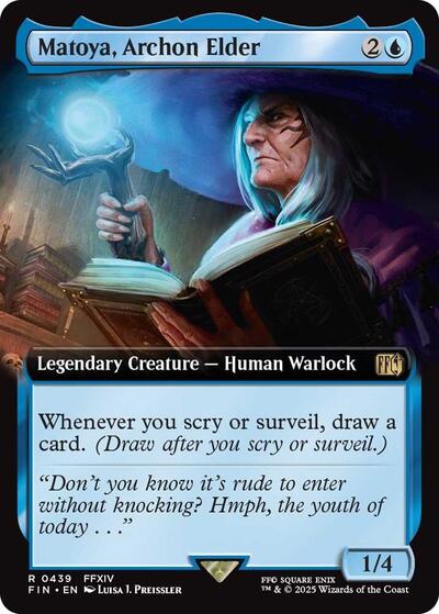 Matoya, Archon Elder (Extended Art) (Universes Beyond: FINAL FANTASY) Near Mint Foil