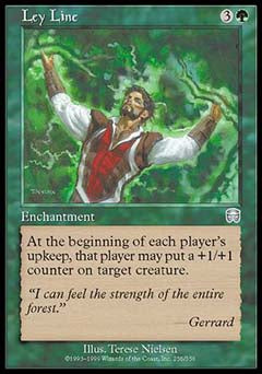 Ley Line (Mercadian Masques) Light Play